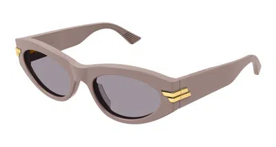 Bottega Veneta Sunglasses In Neutral