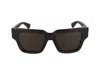 Bottega Veneta Classic Square Sunglasses In Brown