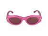 Bottega Veneta Sunglasses In Pink