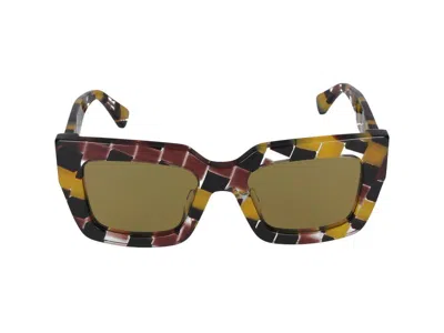 Bottega Veneta Sunglasses In Multi
