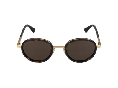 Bottega Veneta Sunglasses In Brown