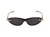 Bottega Veneta Womens Black Bv1390s Cat-eye Acetate Sunglasses In Black