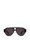 Bottega Veneta Black Bv1318s Sunglasses In Black
