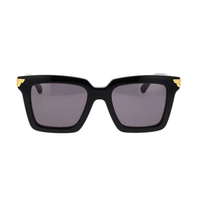 Bottega Veneta Eyewear Square Frame Sunglasses In Black