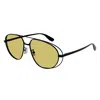 Bottega Veneta Full-frame Sunglasses In Black