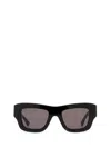Bottega Veneta Rectangular Sunglasses In Black