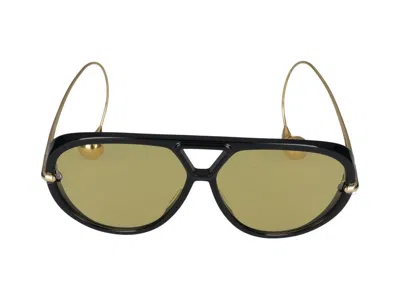 Bottega Veneta Sunglasses  Bv1273 S 003 Black Gold Yellow /12/180