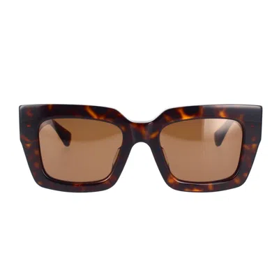 Bottega Veneta Acetate 06j000394 Sunglasses In Brown