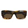Bottega Veneta Bv1283s Line New Classic 002 Sunglasses In Brown