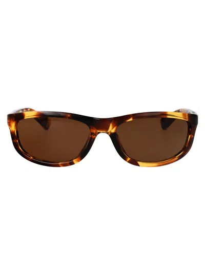 Bottega Veneta Sunglasses In Brown