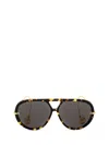 Bottega Veneta Sunglasses In Brown