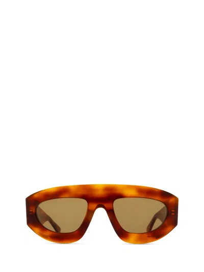 Bottega Veneta Sunglasses In Brown