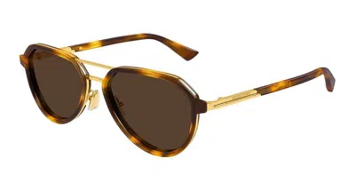 Bottega Veneta Sunglasses In Multi
