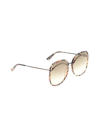 Pre-owned Bottega Veneta Sunglasses In Brown