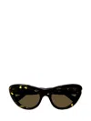 Bottega Veneta Cat-eye Acetate Sunglasses In Brown