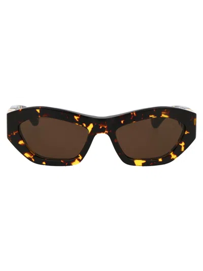 Bottega Veneta Chic Cat-eye Sunglasses In Multi