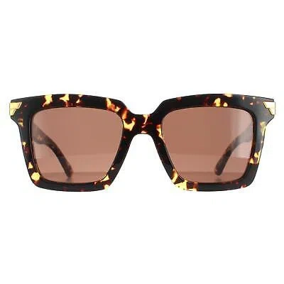 Pre-owned Bottega Veneta Sunglasses Bv1005s 002 Havana Brown
