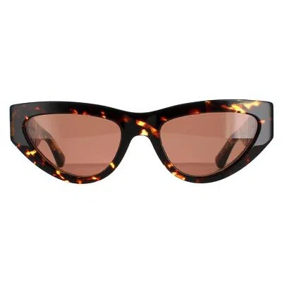 Pre-owned Bottega Veneta Sunglasses Bv1176s 002 Havana Brown