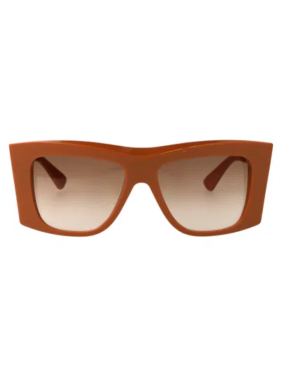 Bottega Veneta Women's Brown Acetate Sunglasses In 003 Brown Brown Brown
