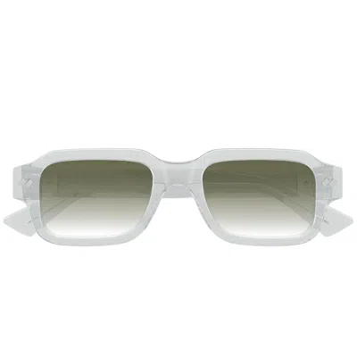 Bottega Veneta Sunglasses Bv1442 S 003 Gray/green Men In White