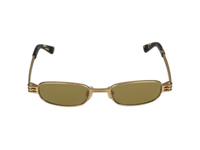 Bottega Veneta Sunglasses In Green