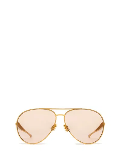Bottega Veneta Sunglasses In Brown