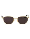Bottega Veneta Sunglasses In Gold