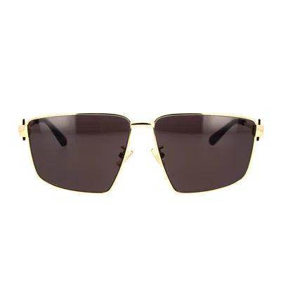 Bottega Veneta Sunglasses In Gold