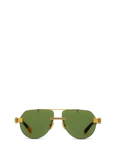 Bottega Veneta Sunglasses In Gold