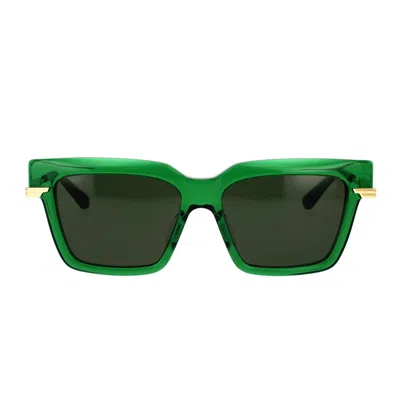 Bottega Veneta Bv1242s Sunglasses In Green