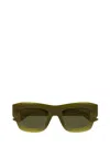 Bottega Veneta 50mm Square Sunglasses In Gray