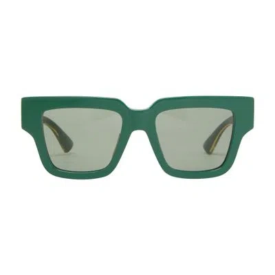 Bottega Veneta Sunglasses In Green