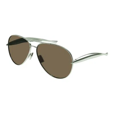 Bottega Veneta Sunglasses In Gray