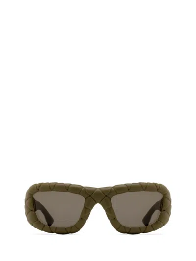 Bottega Veneta Sunglasses In Green