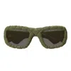 Bottega Veneta Bv1303s Sunglasses In Green