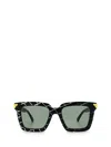 Bottega Veneta Eyewear Square Frame Sunglasses In Green
