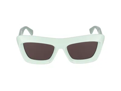 Bottega Veneta Bv1283s Sunglasses In Green Green Brown