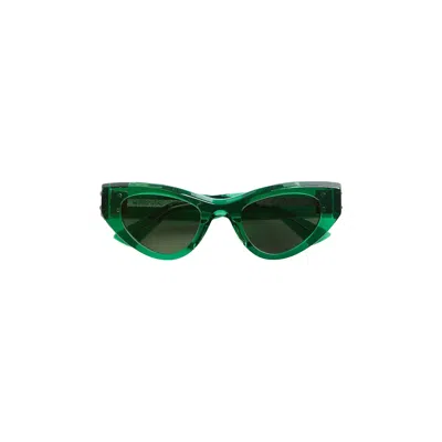 Pre-owned Bottega Veneta Sunglasses 'green' | Women's Size Onesize