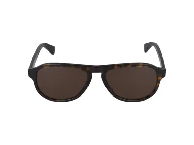 Bottega Veneta Sunglasses In Brown