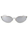 Bottega Veneta Sunglasses In Metallic