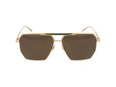Bottega Veneta Sunglasses In Brown