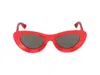 Bottega Veneta Sunglasses In Red