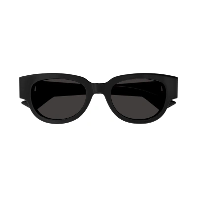 Bottega Veneta Sunglasses In Nero/grigio