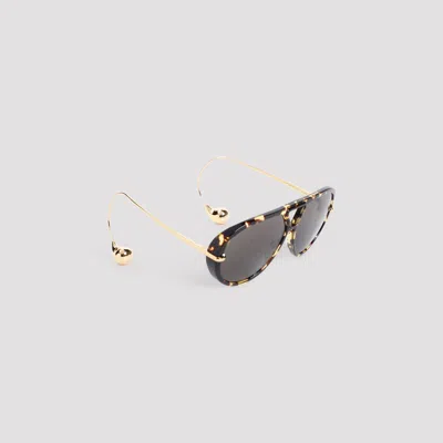 BOTTEGA VENETA SUNGLASSES NUDE & NEUTRALS