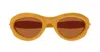 Bottega Veneta Bv1162s-004 - Orange Sunglasses In Orange
