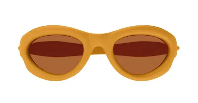 Bottega Veneta Sunglasses In Orange