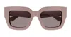 Bottega Veneta Bv1212s - Light Purple Sunglasses