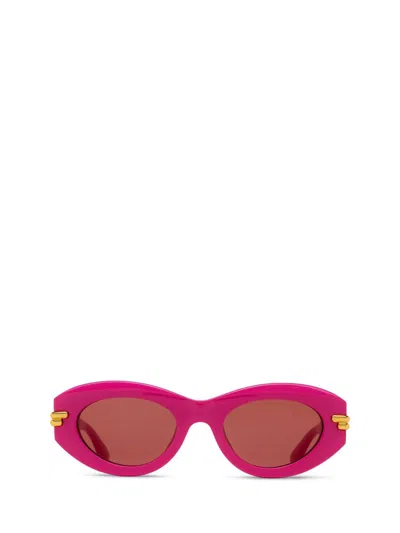 Bottega Veneta Sunglasses In Purple