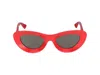 Bottega Veneta Sunglasses In Red