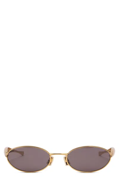 Bottega Veneta Sardine Sunglasses In Gray